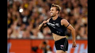 Lochie O'Brien - Highlights - AFL Round 1 2022 - Carlton Blues vs Richmond Tigers