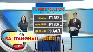 Oil price rollback (July 26, 2022) | BT