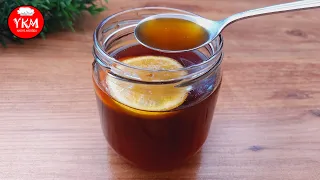 Homemade Syrup 😮 Cures Even the Most Stubborn Cough 💯 Only 3 Ingredients ✋ Expectorant ❗ Flu