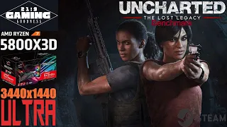 UNCHARTED The lost legacy 21:9 Ultra | 3440x1440 | 5800X3D | 6900XT