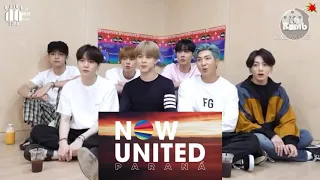 BTS reacting to now United - Paraná