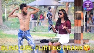 Blind Girl Flirting 💋 with an epic twist 😳| YouTube Jokers |