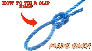 How to Tie a Slip knot