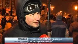 Ввечері Майдан щільно заповнили мітингувальники