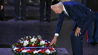 Biden besucht Holocaust-Gedenkstätte Yad Vashem | AFP