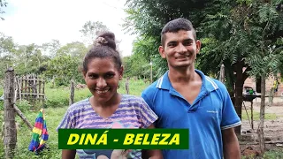 VISITANDO A DINÁ E ENTREGA DE CESTA BÁSICA