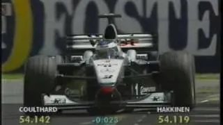 Mika Hakkinen Australia 2000 qualifying lap