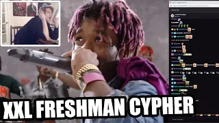 xQc Reacts To XXL Freshman Cypher (Kodak Black, 21 Savage, Lil Uzi Vert, Lil Yachty & Denzel Curry)