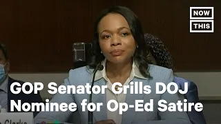 Senator Grills DOJ Nominee Kristen Clarke for Satirical Op-Ed