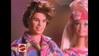 1992 Totally Hair Ken Doll Commercial