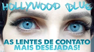 AS LENTES DE CONTATO MAIS REALISTAS DO UNIVERSO! - Hollywood Blue - HYPNOSE BRASIL