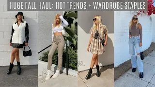 HUGE Fall Haul: Zara, Nasty Gal, H&M + More!