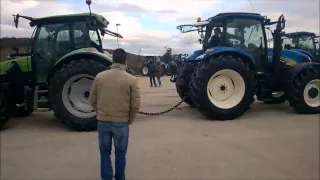 DEUTZ FAHR K110  vs  NEW HOLLAND T6050