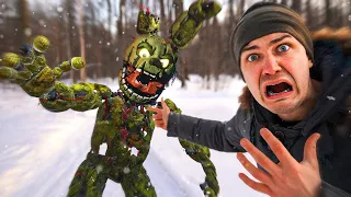 Animatronic Springtrap Attacked Us In Real Life!