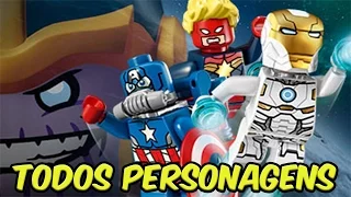 LEGO AVENGERS - ALL CHARACTERS AND VEHICLES