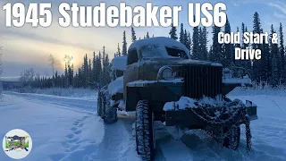 1945 Studebaker US6 "Frozen in Time" - Cold Start & Drive!