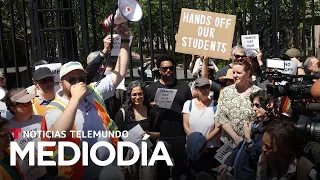 Una explicación del delicado balance entre protesta, tránsito y educación | Noticias Telemundo