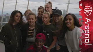 Arsenal Ladies visit Seattle's famous Space Needle