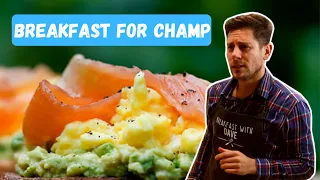 How to Make Epic SCRAMBLED EGGS, SALMON & AVOCADO Breakfast