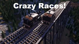 Ridiculous Racing in Railroads Online!