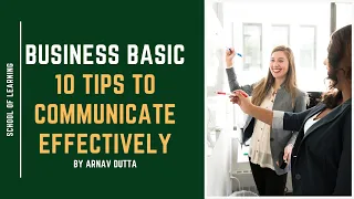 10 Tips to Communicate Effectively (Customer Service)