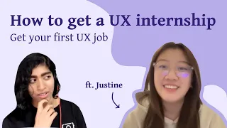 How to get your first UX internship