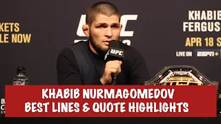 Khabib Nurmagomedov best lines and best quotes compilation