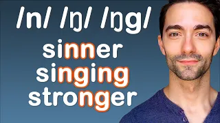 Different Ways To Pronounce NG and N: /n/, /ŋ/ and /ŋg/ | Control English Pronunciation