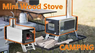 Tryhomy Mini Wood Stove For Camping - Cheapest (Recommended For 2022 Winter Camping)