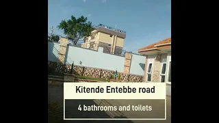 House for sale located in Kitende Entebbe road