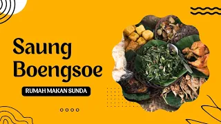 Saung Boengsoe | Rumah makan lesehan sunda daerah sumedang