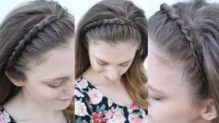 Easy Braided Headband Style | Braided Headbands | Braidsandstyles12