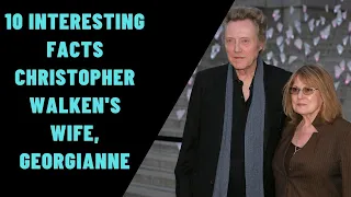 Top 10 Interesting Facts About Christopher Walken's Wife, Georgianne | Mediaglitz |