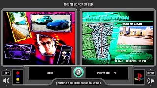 The Need for Speed (3DO vs Playstation) Side by Side Comparison