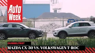 Mazda CX-30 vs. Volkswagen T-Roc - Dubbeltest - English subtitles