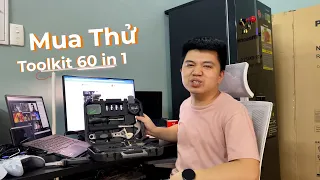 Mua Thử JIUXUN 60 in 1 - Bộ Toolkit Anh Em Nhất Định Phải Có Trong Nhà!