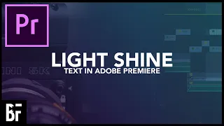 Shiny Text Effect in Adobe Premiere