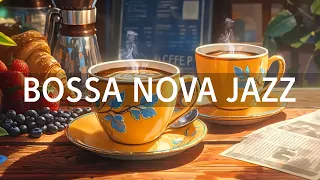 Calm Morning Jazz ☕ Elegant Coffee Jazz Music & Happy Bossa Nova instrumental for Uplifting Moood