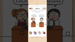 Brain Test 2 Level 16 Tricky Stories Crazy High School Puzzles Short #gamers #gamingplay #puzzle #2k