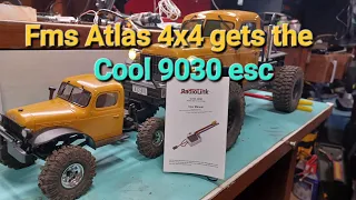 FMS Atlas 4x4 esc upgrade (Radiolink cool 9030)