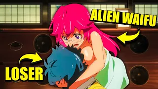 🔺STUDENT FALLS in LOVE with a BEAUTIFUL ALIEN who SAVED his LIFE | Ano Natsu de Matteru Anime Recap🔺