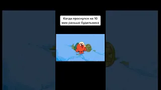 Когда проснулся на 10 мин раньше будильника😂 #shorts #смешныевидео #жиза #мемы #ржака