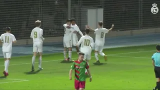 Gol de Lorenzo Aguado con el Real Madrid Juvenil B Vs Trival Valderas