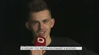 16 vjeçari që imiton politikanët e Kosovës