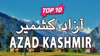 Top 10 Places to Visit in Azad Kashmir | Pakistan - Urdu/Hindi