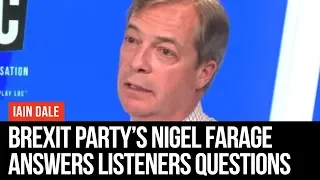 Iain Dale On Sunday: Interview With Nigel Farage - LBC