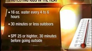 Protecting children from summertime heat