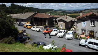 Les Rétropétarades Occupent Un Village du Beaujolais #vintage