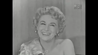 Arlene Francis' facial expressions - What's My Line?