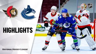 Senators @ Canucks 1/28/21 | NHL Highlights